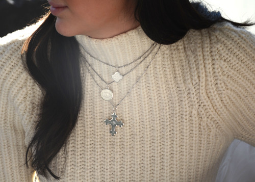 Colby Davis Pendant: Small Evil Eye - Sterling Silver Colby Davis Pendant: Small Evil Eye - Sterling Silver