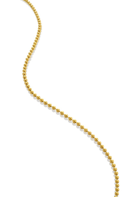 Colby Davis Chain: Gold Vermeil Ball - 20" Colby Davis Chain: Gold Vermeil Ball - 20"