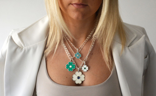 Colby Davis Pendant: The Medium Kensington - Sterling Silver