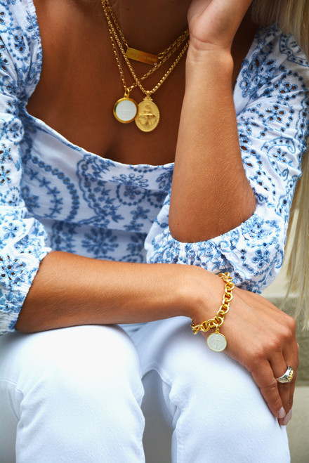 Colby Davis Tremont Bracelet - Gold Vermeil