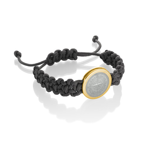 Colby Davis Castaway Compass Bracelet - Gold Vermeil