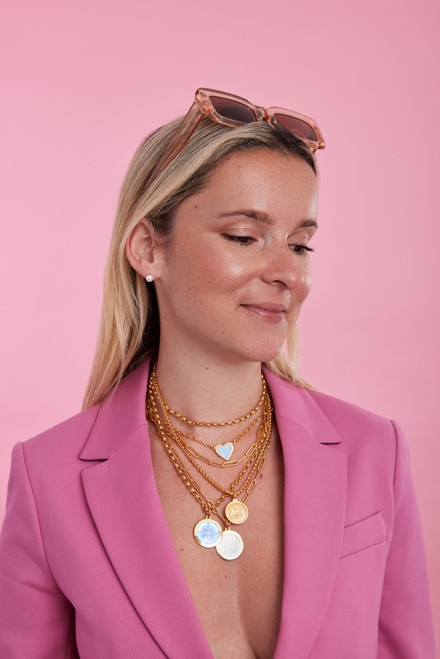 Colby Davis Pendant: Taurus Zodiac – Gold Vermeil