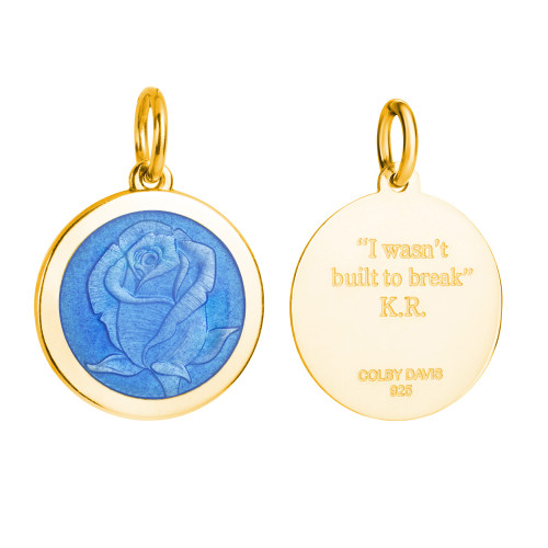 Colby Davis Pendant: Medium Rose - Gold Vermeil