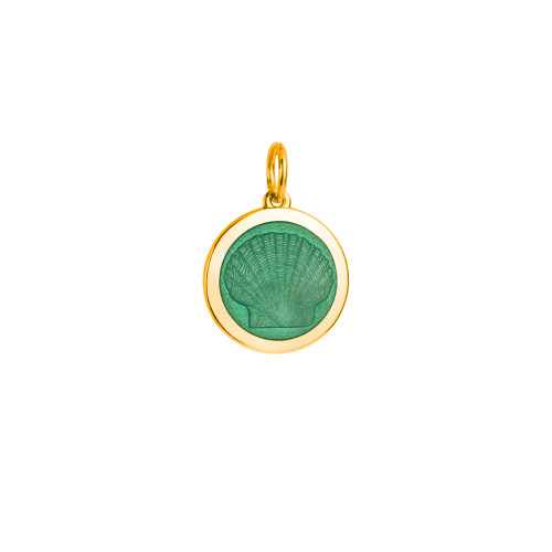 Colby Davis Pendant: Medium Scallop Shell - Gold Vermeil Colby Davis Pendant: Medium Scallop Shell - Gold Vermeil