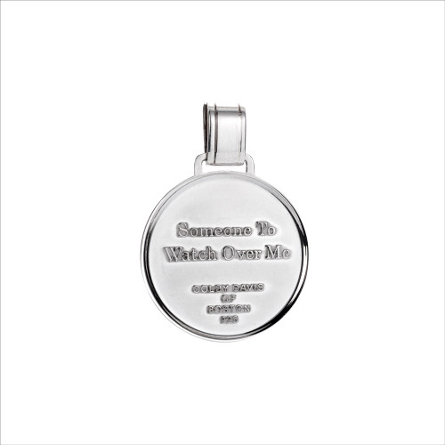 Colby Davis Pendant: Large Angel - Sterling Silver