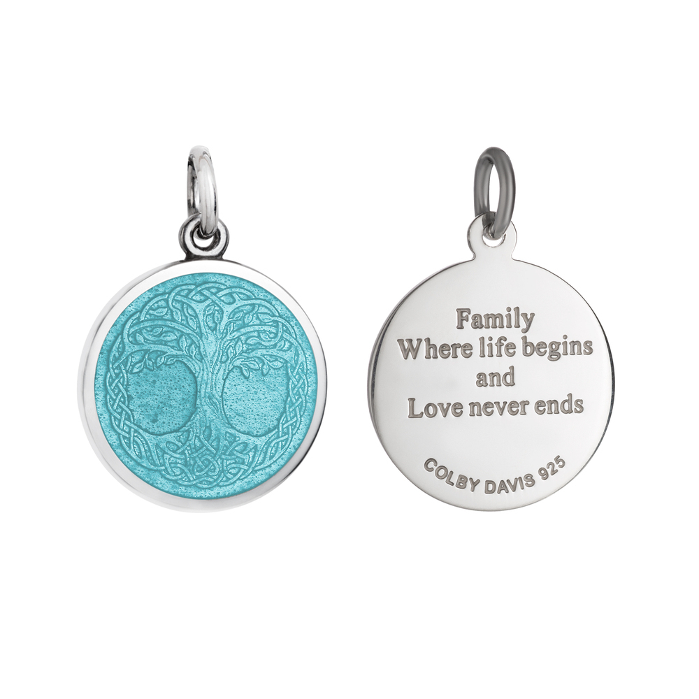 Colby Davis Pendant: Small Tree of Life Knot - Sterling Silver