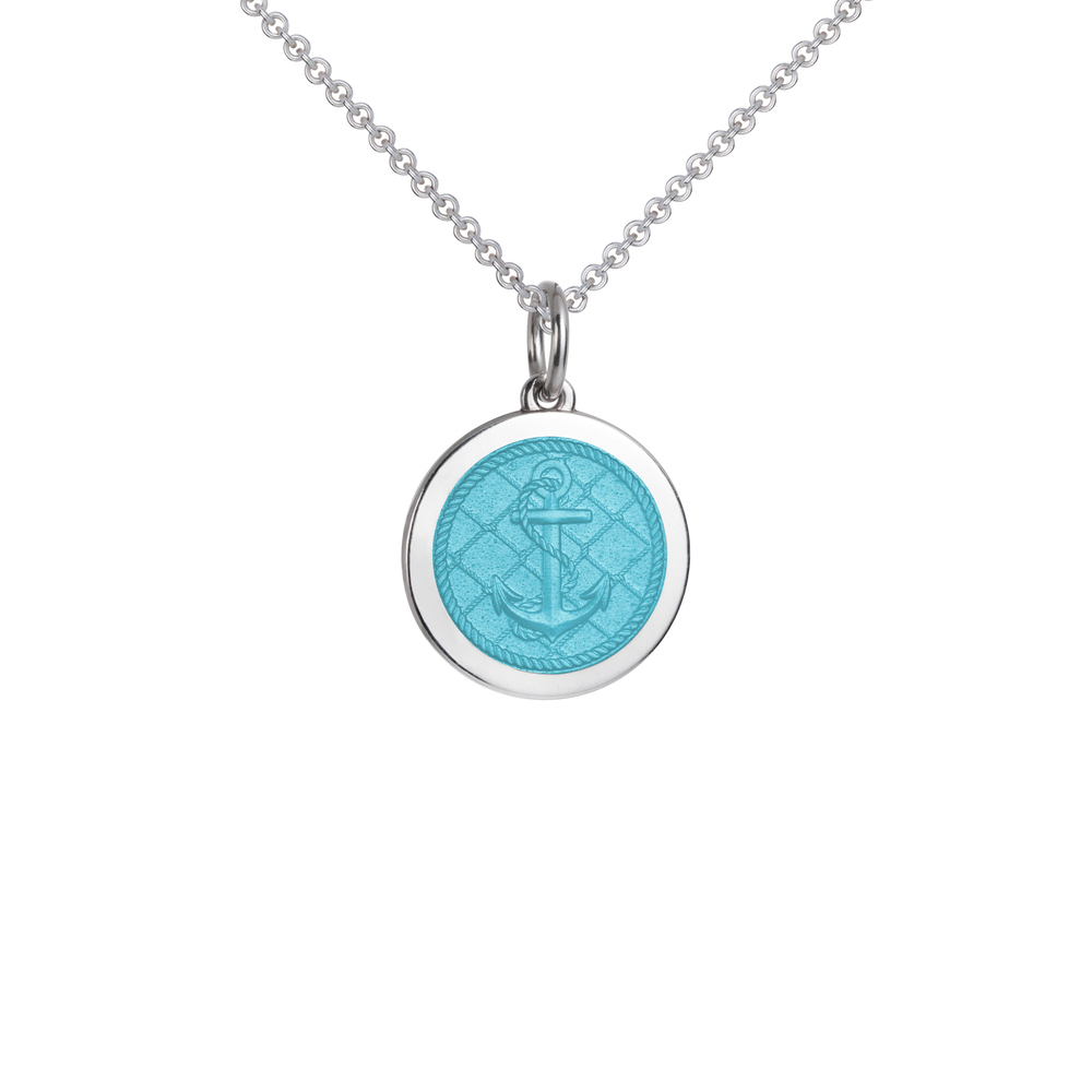 Colby Davis Pendant: Medium Anchor - Sterling Silver