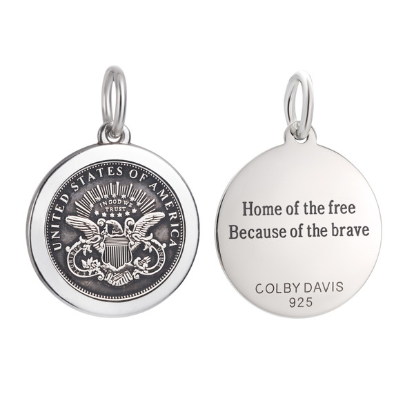 Colby Davis Pendant: Medium Angel - Sterling Silver 