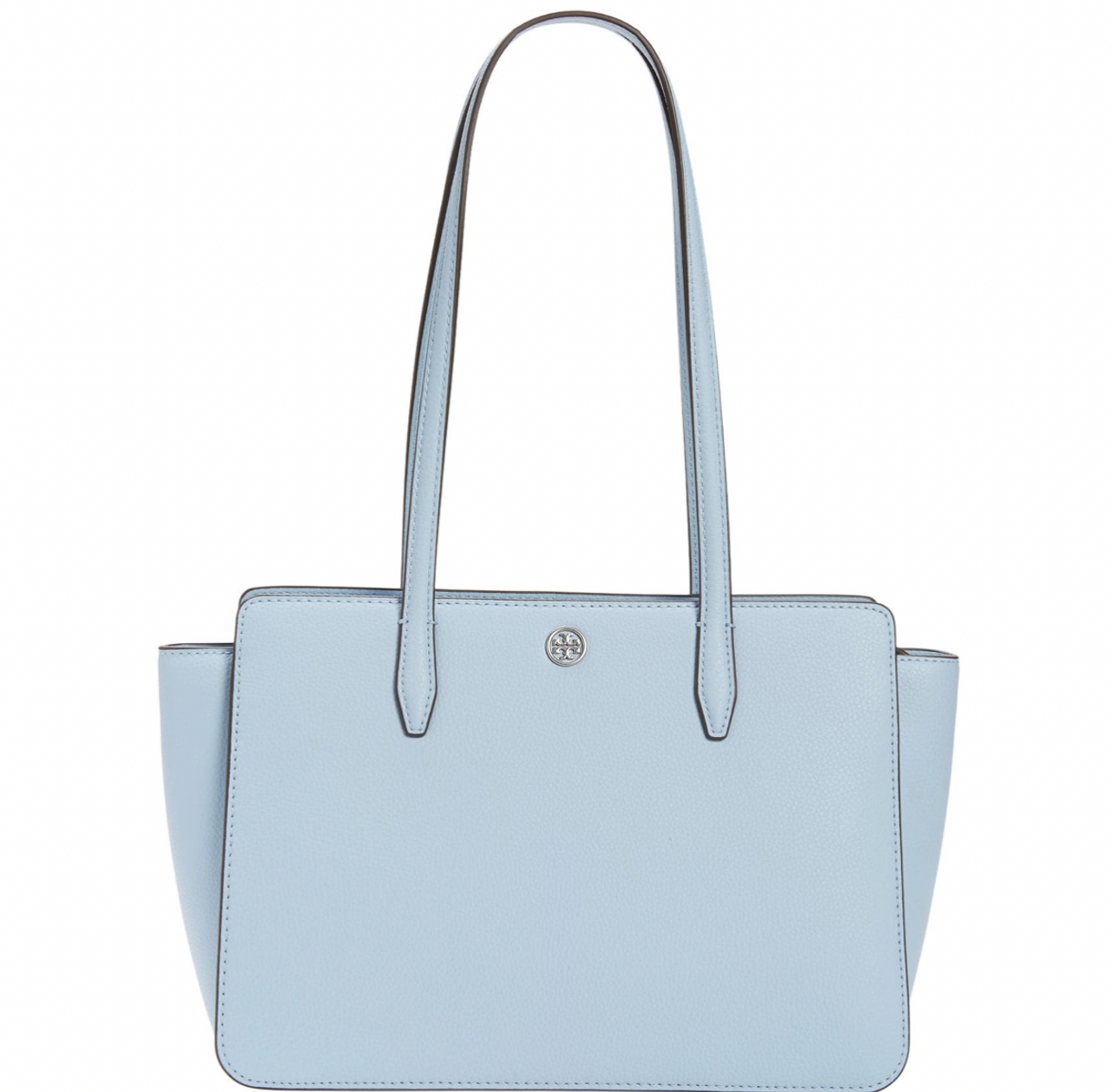 Tory Burch Small Robinson Pebbled Leather Tote Bag