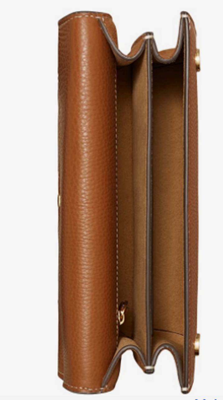 Tory Burch Miller Mini Leather Flap Shoulder Bag - ShopStyle