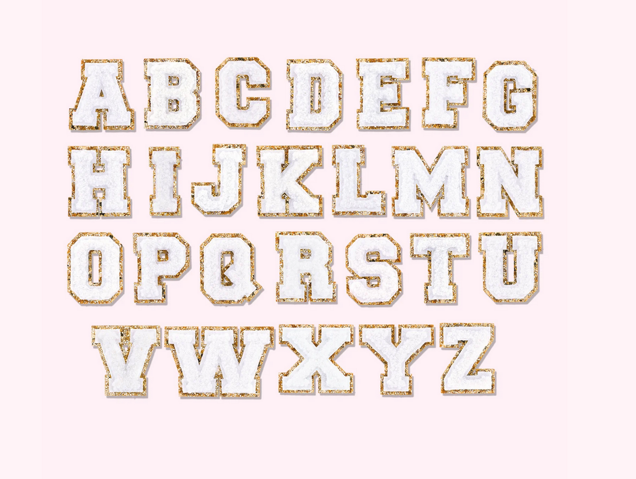 Varsity Font Alphabet Stencil Set