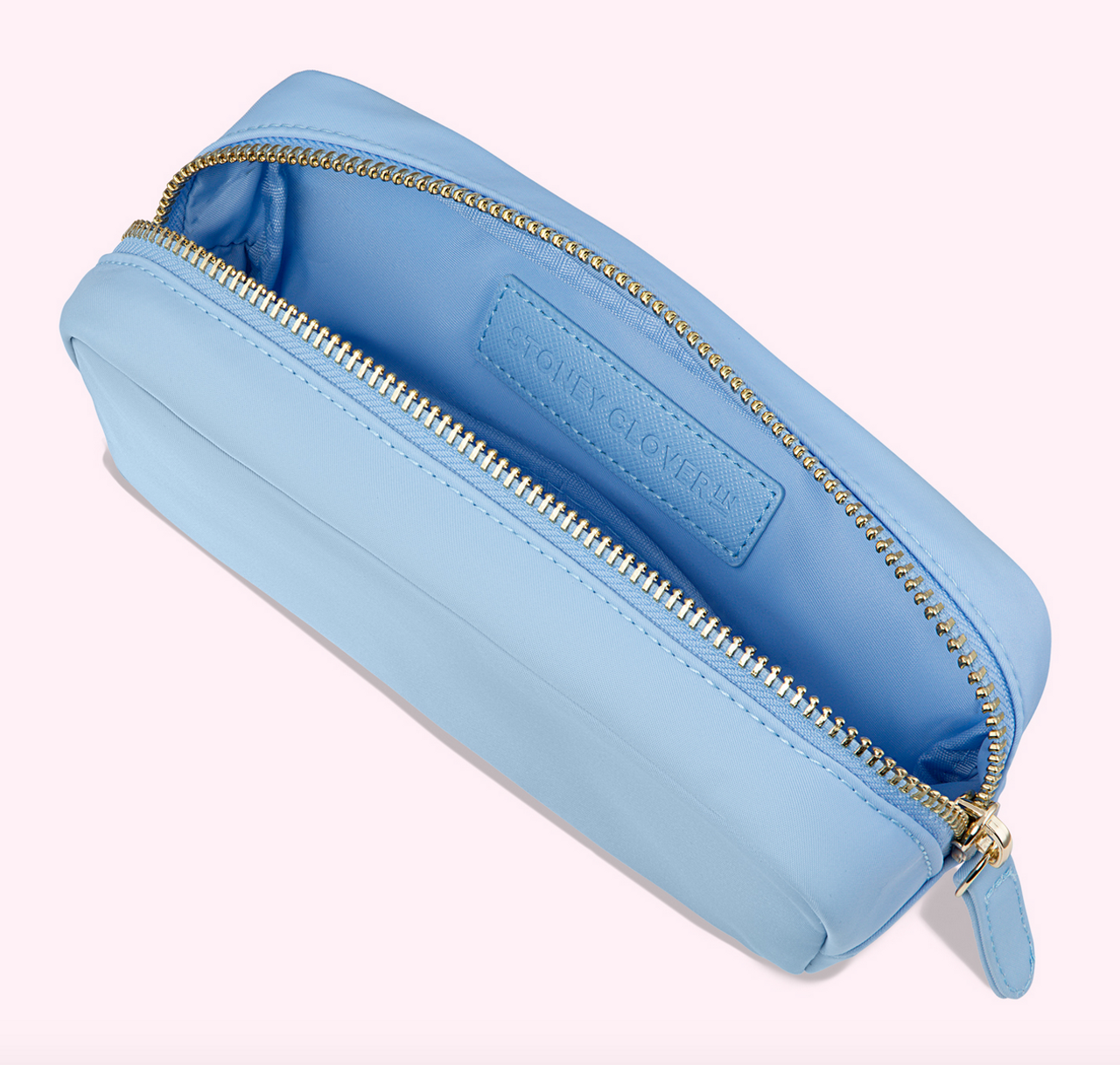Luxe Slim Pencil Pouch - Periwinkle – Sativa