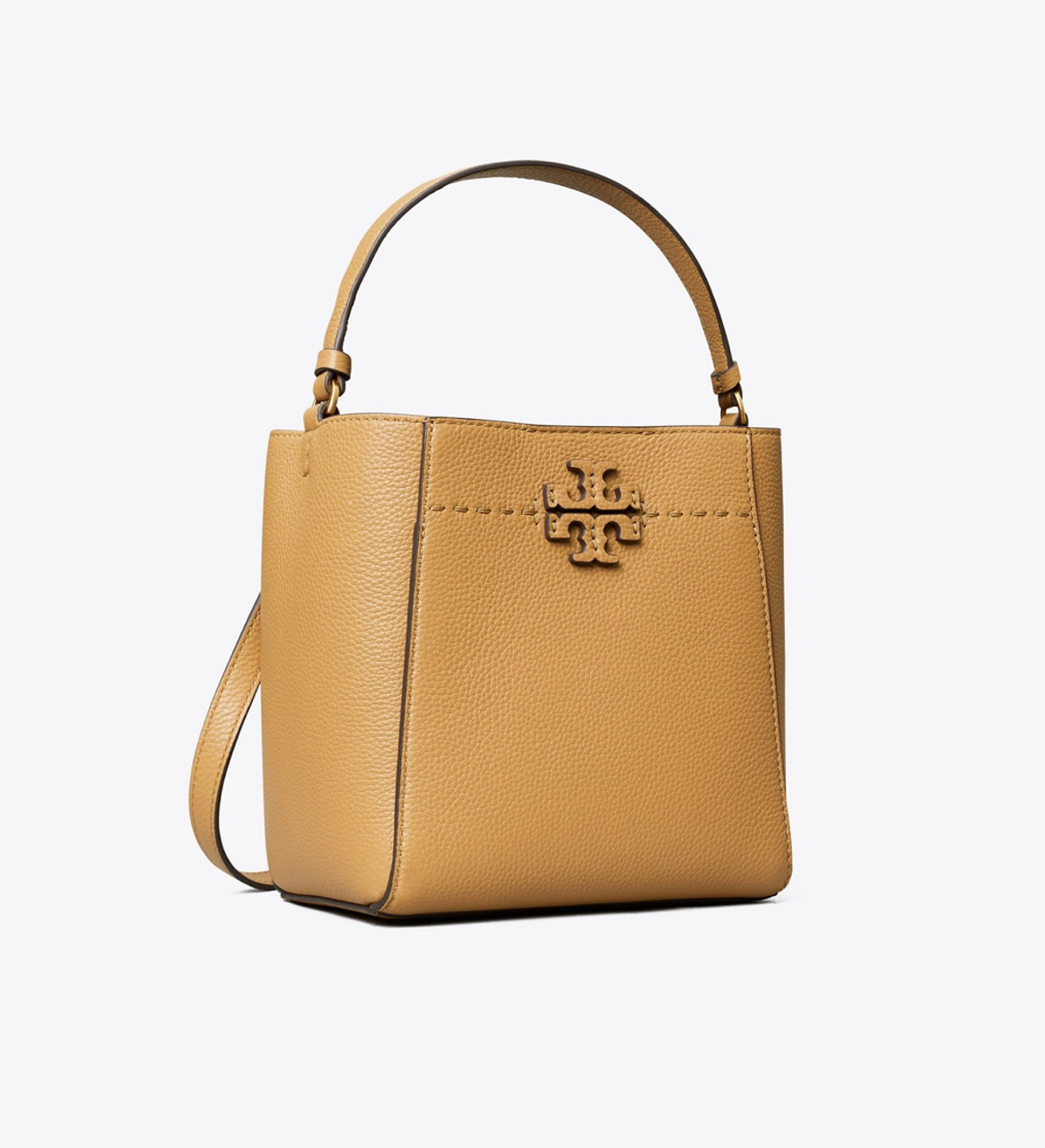 McGraw Small Leather Bucket Bag