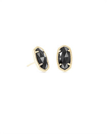 Ellie Earring - Gold Black Ellie Earring - Gold Black