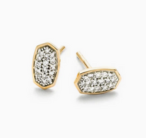 Marisa Earring - 14k Gold White Diamond Marisa Earring - 14k Gold White Diamond