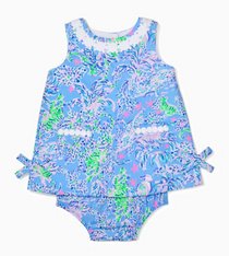 Baby Lilly Shift - Blue Peri the Turtle Package