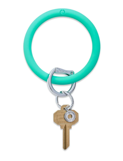 Silicone Big O Key Ring - In The Pool