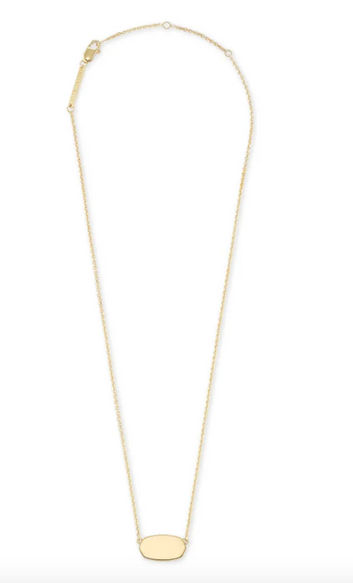 Elisa Metal Necklace - 18K Gold Vermeil 