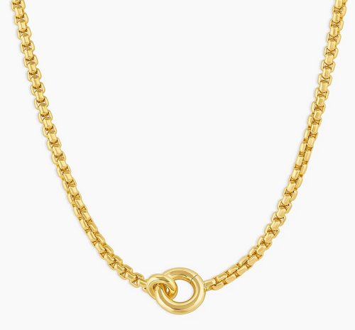 Lou Helium Necklace - Gold 