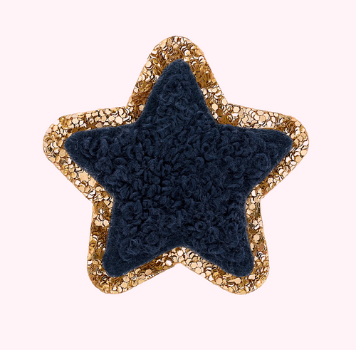 Exclusive, Black & Blue Rhinestone Star Bling Patch, Size 3, Cool A –  PatchPartyClub