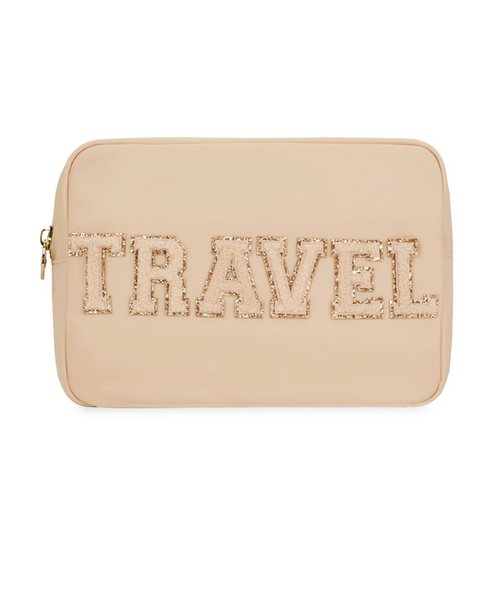 Travel Sand Large Pouch - Sand 