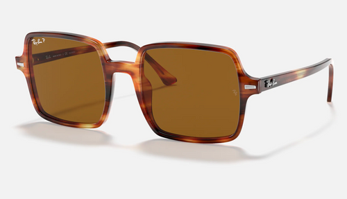 RB1973 Polarized Square II - Stripped Havana