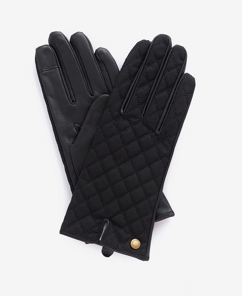 Barbour Scarlet Gloves - Black 