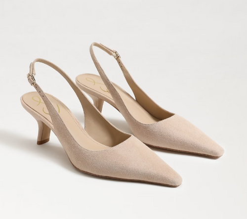 Bianka Sling - Suede Leather Cappuccino