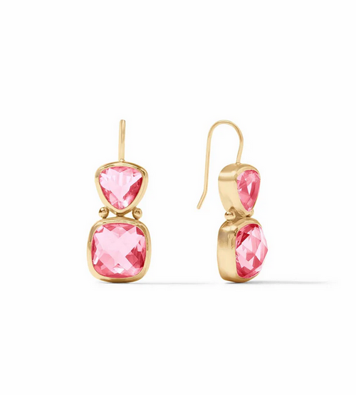 Aquitaine Earring- Peony Pink 