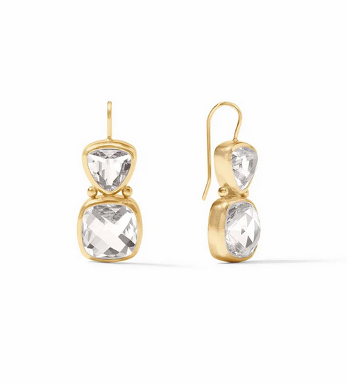 Aquitaine Earring - Clear Crystal 