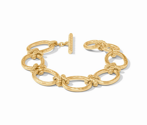 Nassau Link Bracelet - Gold 