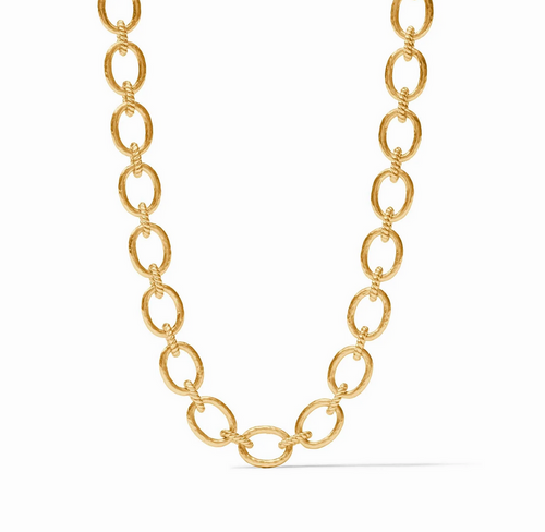 Nassau Demi Link Necklace - Gold 