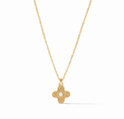 Malta Corinth Delicate Necklace - Pearl 
