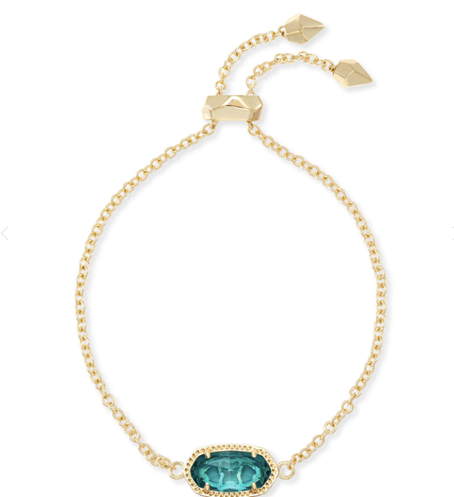 Elaina Bracelet - Gold London Blue