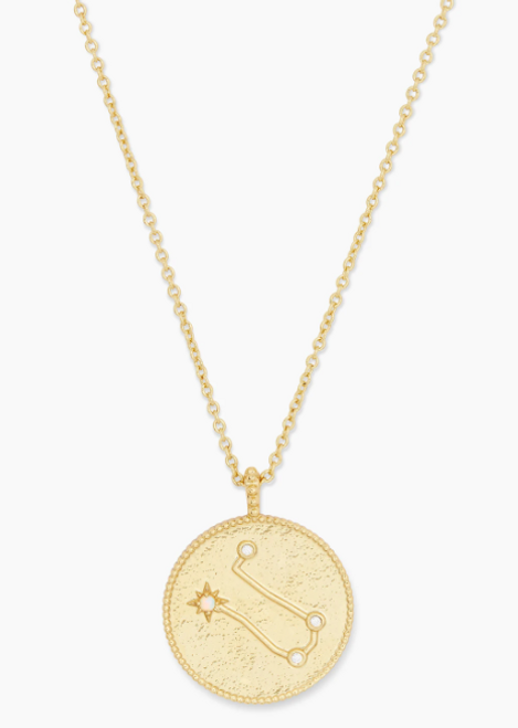 Astrology Coin Necklace (Gemini)