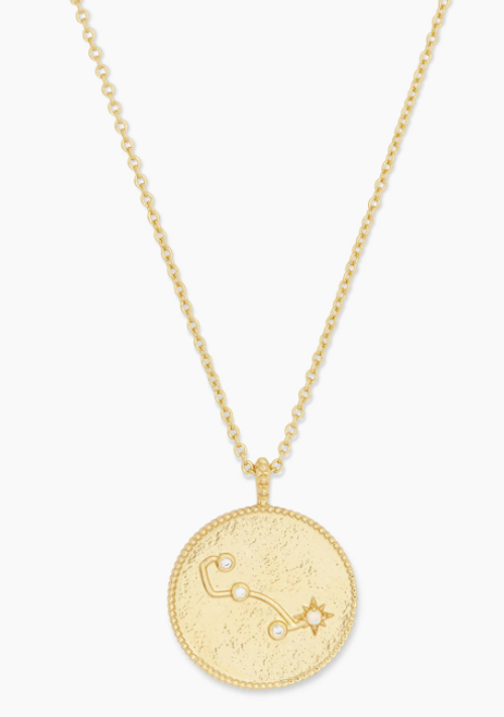 Astrology Coin Necklace (Scorpio)