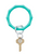 Silicone Big O Key Ring - In The Pool Bamboo