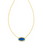 Elisa Pendant Necklace - Gold Cobalt Blue Kyocera Opal 