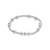 Hope Unwritten 6mm Bead Bracelet - Sterling Silver Pearl 