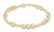 Hope Unwritten 6mm Bead Bracelet - Gold 