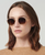 Porter Sunglasses - 18k Titanium + Capri + Petal