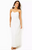 Gillian Lace Maxi Slip Dress - Resort White Butterfly Garden 3d Lace 