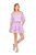 Off-Shoulder Tiered Romper - Lavender