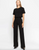 Ponte Knit Straight Leg Pant  - Black - 2(S)