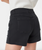 Stretch Twill Shorts 4" - Washed Black 