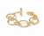 Catalina Light Link Bracelet - Gold 