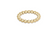 Classic 3mm Bead Ring - Gold