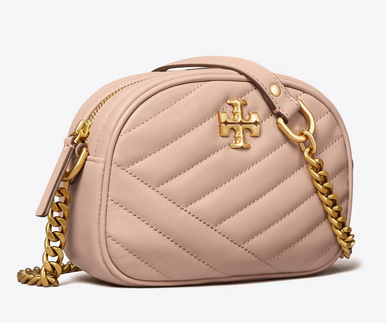 Kira Chevron Mini Bucket Bag In Devon Sand