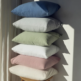 Washed Cotton Pillowcase