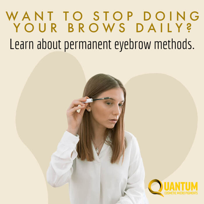 Understanding Permanent Makeup Methods for Eyebrows Quantum PMU